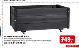 jem & fix PLANTEKASSE PÅ HJUL tilbud