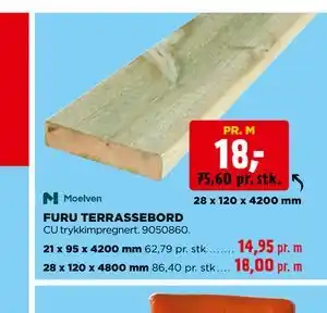 jem & fix FURU TERRASSEBORD tilbud