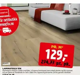 jem & fix LAMINATGULV EIK tilbud