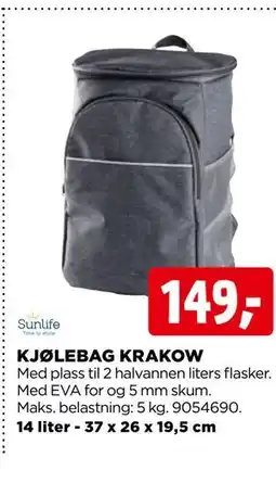 jem & fix KJØLEBAG KRAKOW tilbud