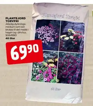 jem & fix PLANTEJORD TORVFRI tilbud