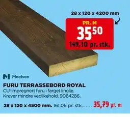 jem & fix FURU TERRASSEBORD ROYAL tilbud
