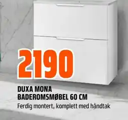 Coop Obs Duxa mona baderomsmøbel tilbud
