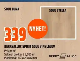Coop Obs Berryalloc spirit soul vinylgulv tilbud