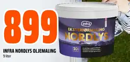 Coop Obs Infra nordlys oljemaling tilbud