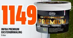 Coop Obs Infra premium eksteriørmaling tilbud