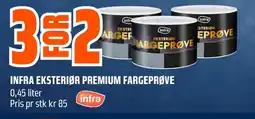 Coop Obs Infra eksteriør premium fargeprøve tilbud