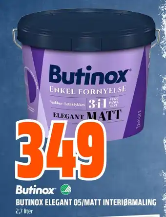 Coop Obs Butinox elegant 05/matt interiørmaling tilbud