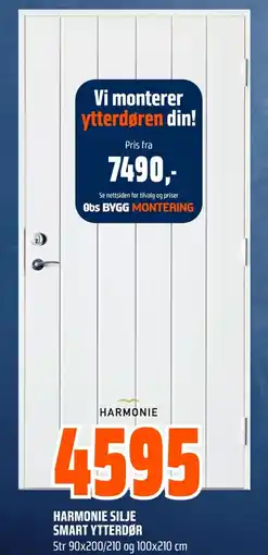 Coop Obs Harmonie smart ytterdør tilbud