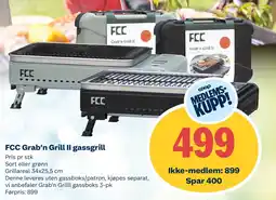 Coop Obs FCC Grab'n Grill II gassgrill tilbud
