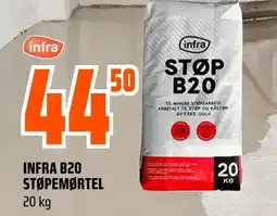 Coop Obs Infra B20 støpemørtel tilbud