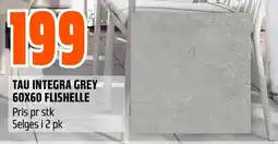 Coop Obs Tau integra grey 60x60 flishelle tilbud