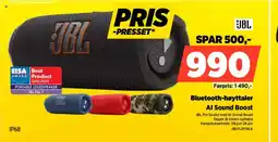 POWER JBL Bluetooth-høyttaler Al Sound Boost tilbud