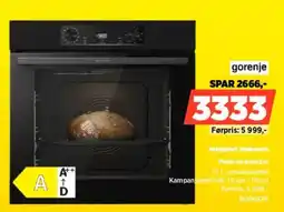 POWER gorenje Integrert stekeovn Push-in-knotter tilbud