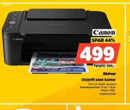 POWER Canon Skriver Utskrift uten kanter tilbud