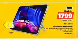 POWER Lenovo 10,1" nettbrett Gjennomsiktig deksel inkludert tilbud