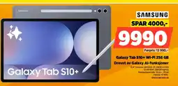 POWER Galaxy Tab S10+ Wi-Fi 256 GB Drevet av Galaxy Al-funksjoner tilbud