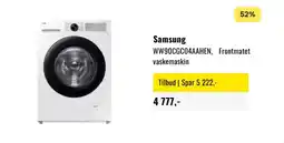 Skousen Samsung Frontmatet vaskemaskin tilbud