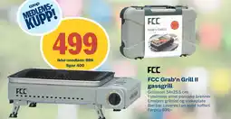 Coop Byggmix FCC Grab'n Grill II gassgrill tilbud