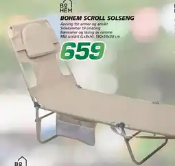 Coop Byggmix Bohem scroll solseng tilbud