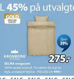 JYSK SELMA sengesett tilbud