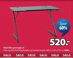 JYSK HALSTED gamingbord tilbud