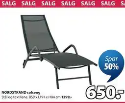 JYSK NORDSTRAND solseng tilbud