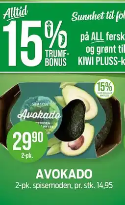 Kiwi AVOKADO tilbud