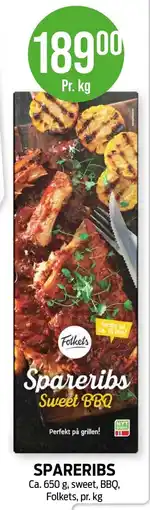 Kiwi SPARERIBS tilbud
