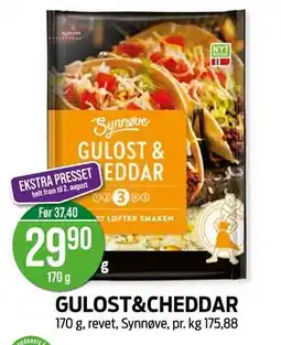 Kiwi GULOST&CHEDDAR tilbud