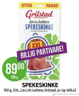 Kiwi SPEKESKINKE tilbud