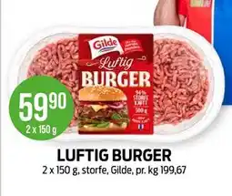 Kiwi LUFTIG BURGER tilbud