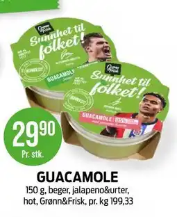 Kiwi GUACAMOLE tilbud