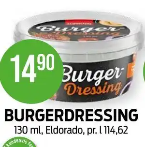 Kiwi BURGERDRESSING tilbud