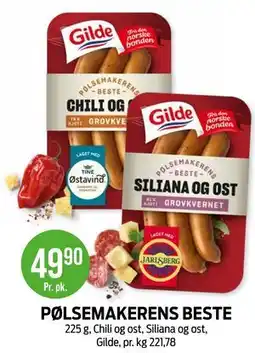 Kiwi PØLSEMAKERENS BESTE tilbud