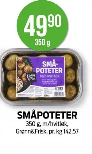 Kiwi SMÅPOTETER tilbud