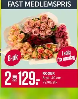 Europris ROSER, Medlemspris tilbud