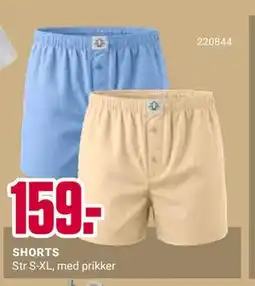 Europris SHORTS tilbud