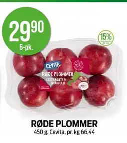 Kiwi RØDE PLOMMER tilbud