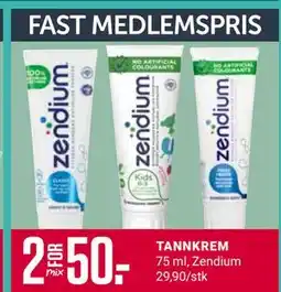 Europris TANNKREM, Medlemspris tilbud
