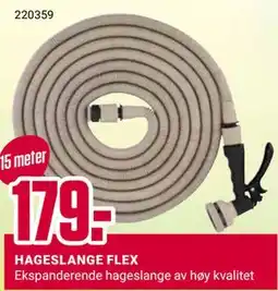 Europris HAGESLANGE FLEX tilbud