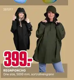 Europris REGNPONCHO tilbud