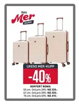 Europris KOFFERT ROMA, App-pris tilbud