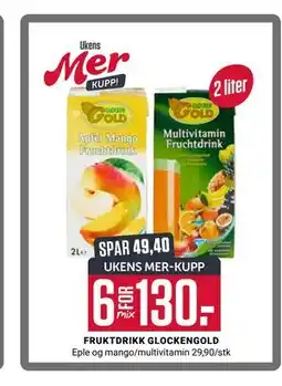 Europris FRUKTDRIKK GLOCKENGOLD, App-pris tilbud