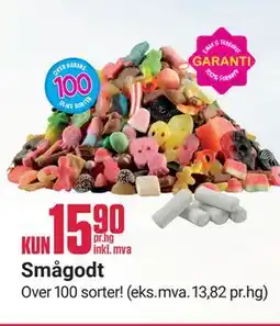 Europris Smågodt tilbud