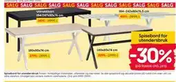Rusta Spisebord for utendørsbruk tilbud
