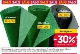 Rusta Kunstgress tilbud
