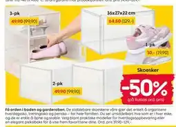 Rusta Få orden i boden og garderoben tilbud