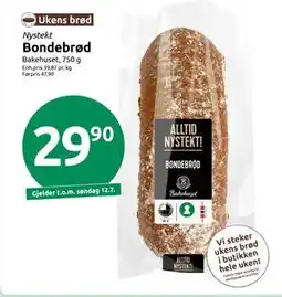Joker Nystekt Bondebrød tilbud