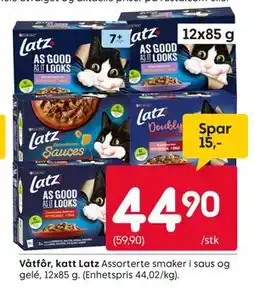 Rusta Våtfôr, katt Latz tilbud